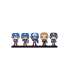 5 PACK MARVEL FUNKO POP CAPTAIN AMERICA : THROUGH THE AGES